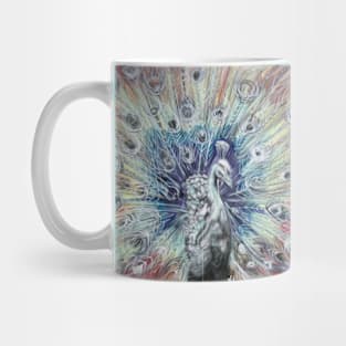 Rainbow Peacock Mug